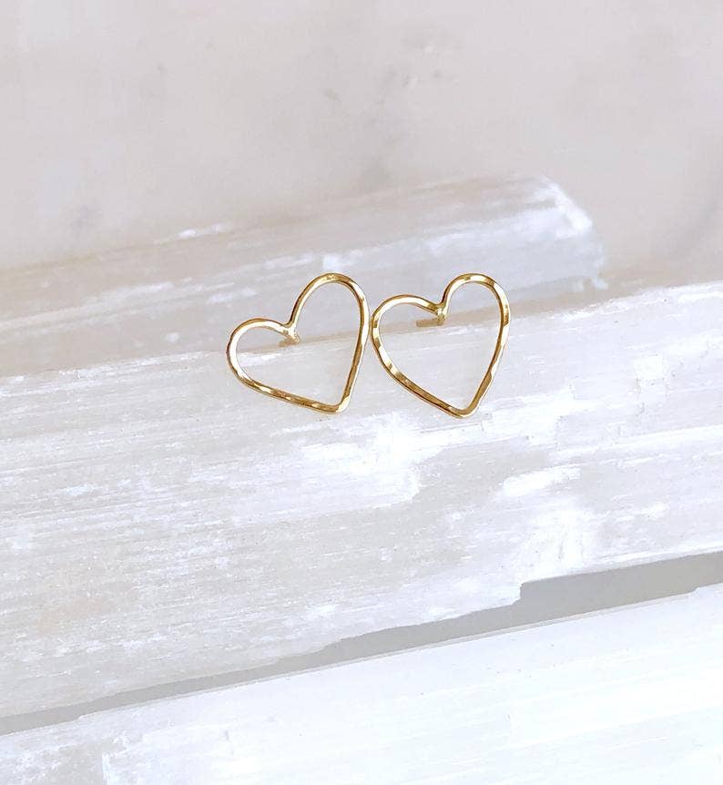 Bonnie Gold Single Stud Earrings