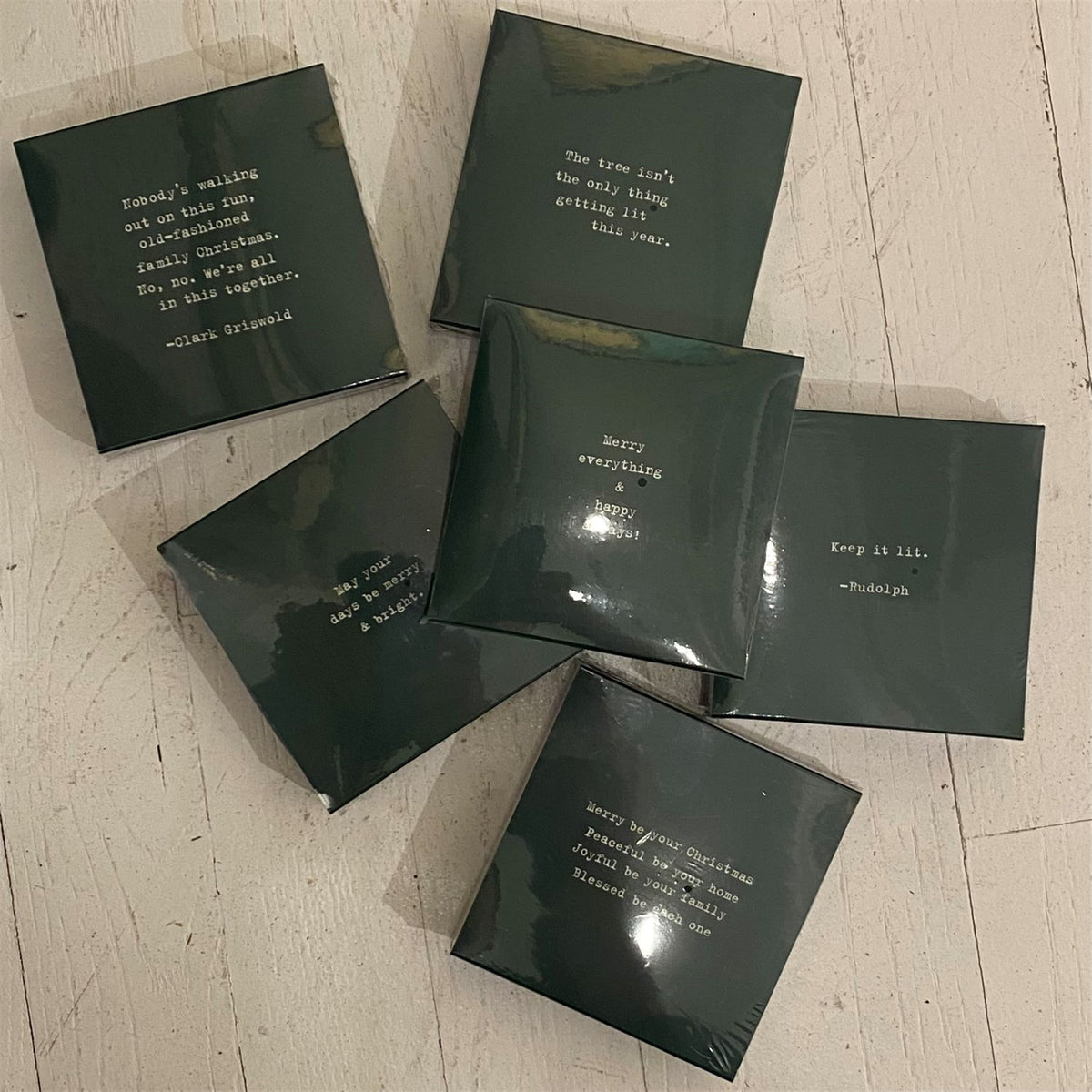 Holiday Matches Six Styles give.