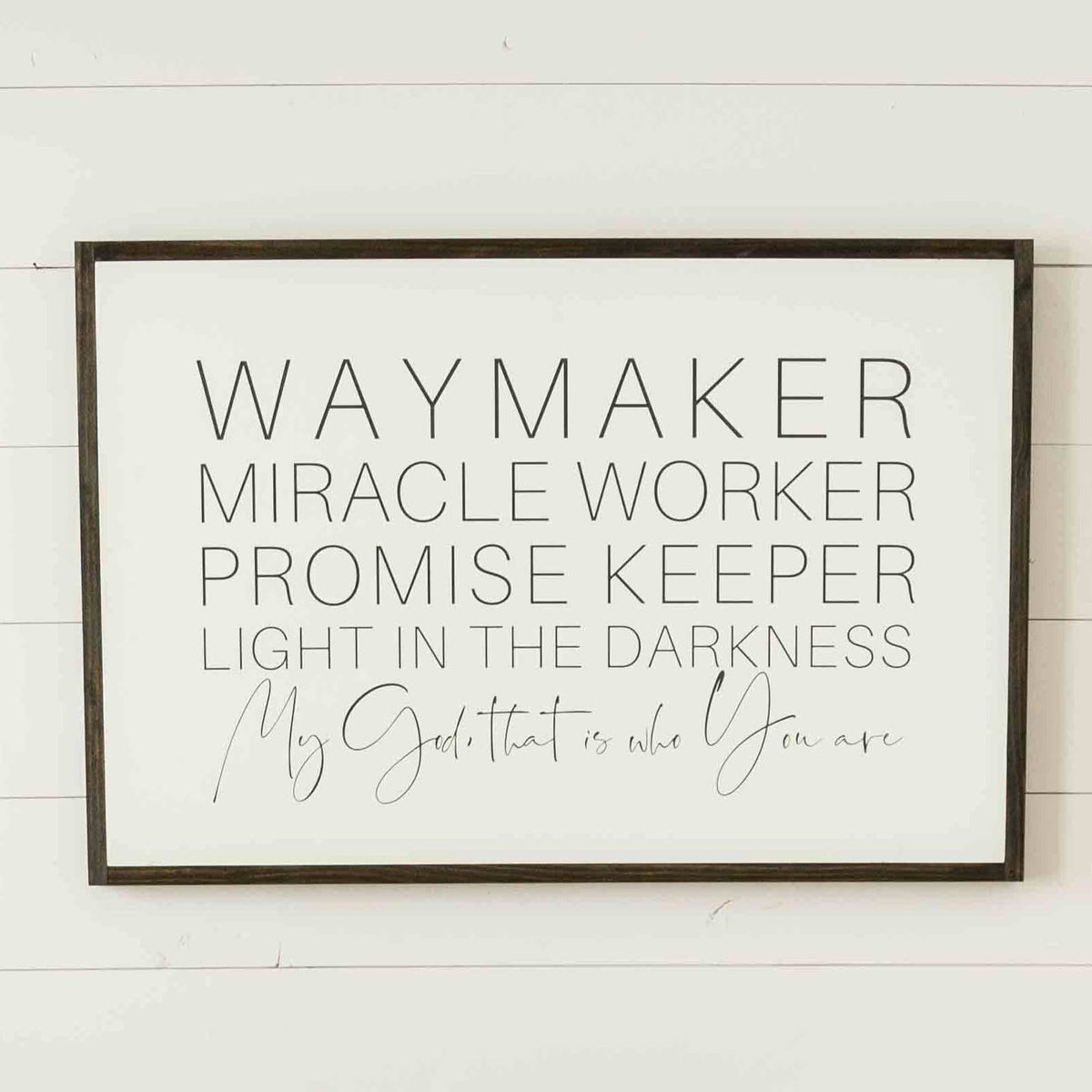 Waymaker | Wall Art – give.