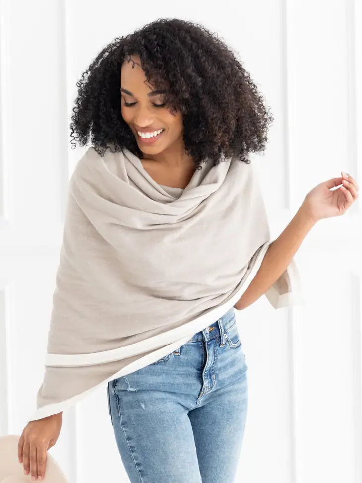 Zestt Dreamsoft Banded Travel Scarf - Multiple Colors – give. Zestt Dreamsoft Banded Travel Scarf - Multiple Colors – give.