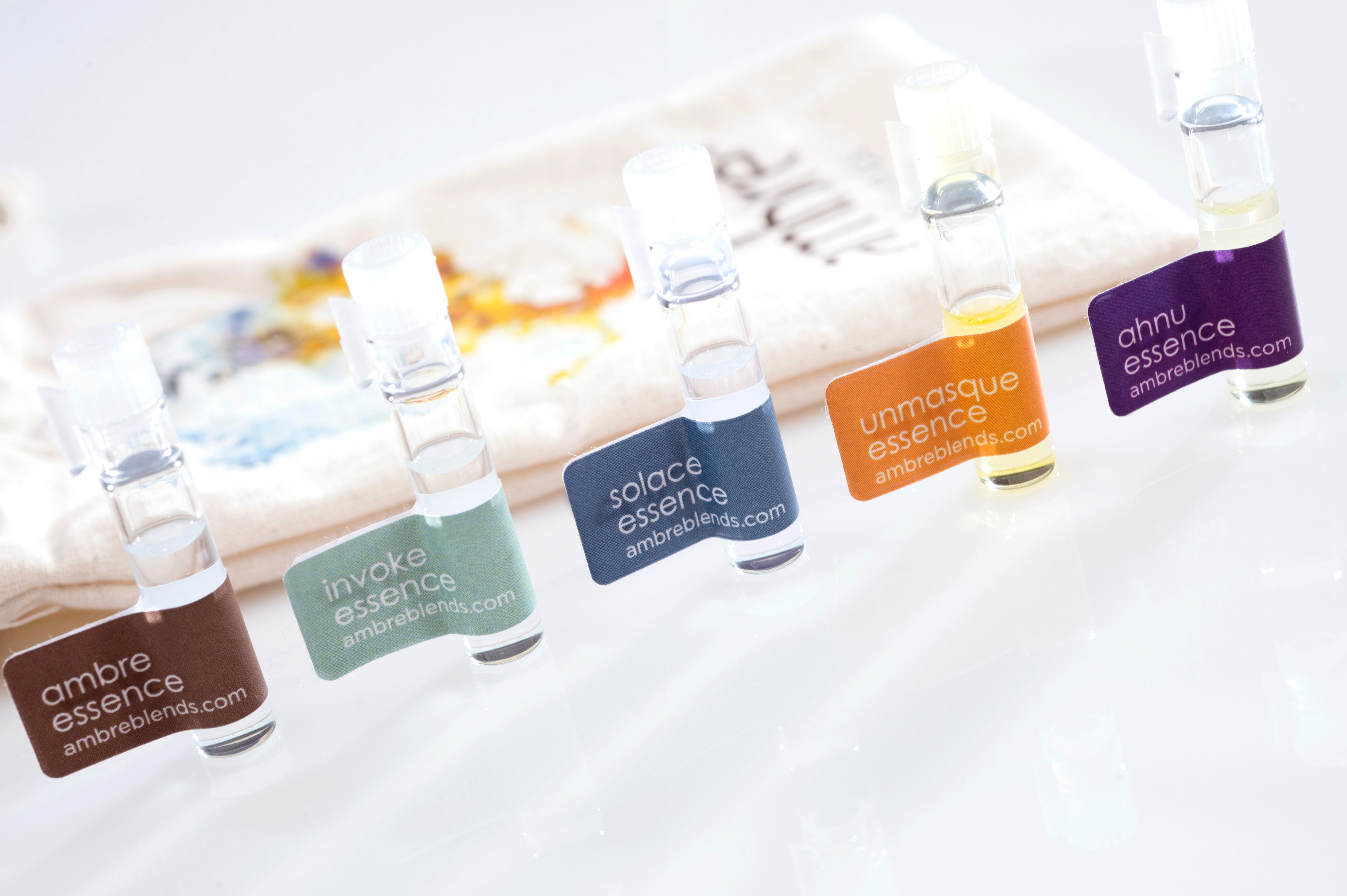 Sample Pack of All Five Ambre Blends Essences –